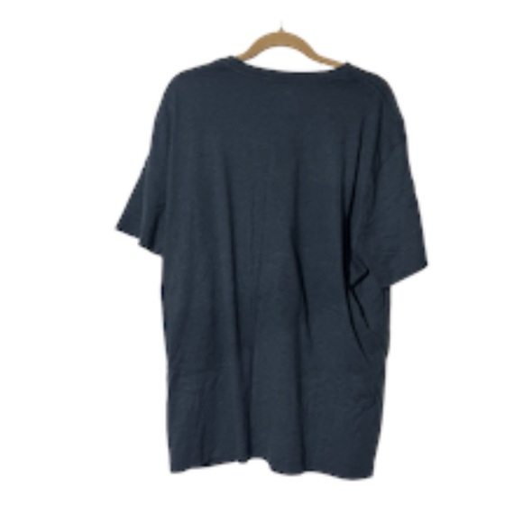 Eddie Bauer Short Sleeve Tee Blue and White Size XXL - Picture 2 of 4
